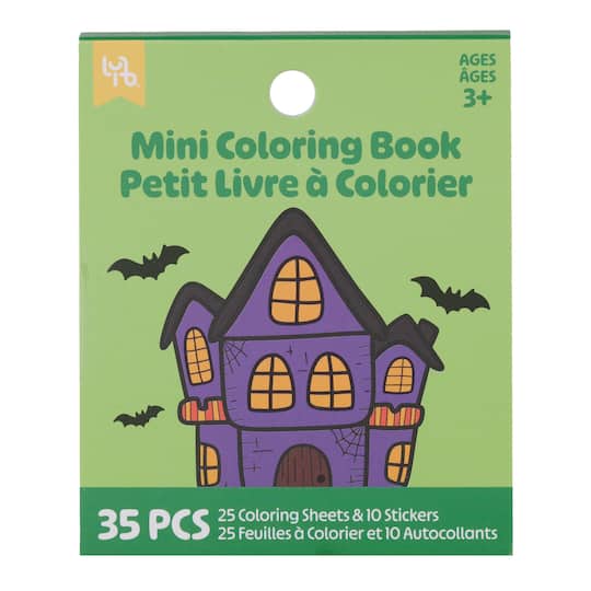 Michaels, Halloween Mini Coloring Pad by Little Yellow Bicycle® – Category: Buckets & Toys